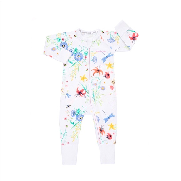 Bonds Wondersuits girls white zippy romper - Picture 7 of 8